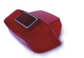 foto RP015 CORPO LUMINOSO PLASTICA STOP POSTERIORE SIEM PER FANALE FP112- VESPA 125 VNB6- GL- SPRINT- SUP