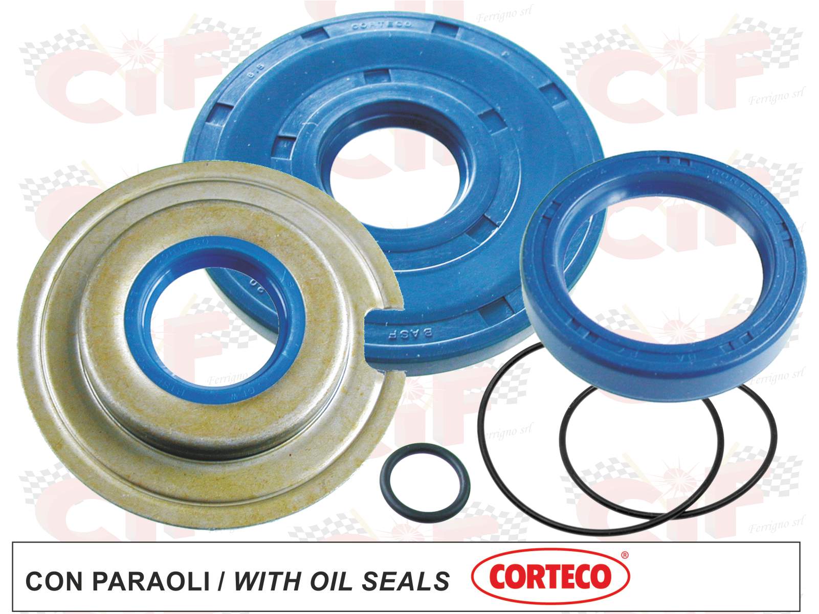 6648 serie paraoli motore cif vespa gl 150 - sprint 150