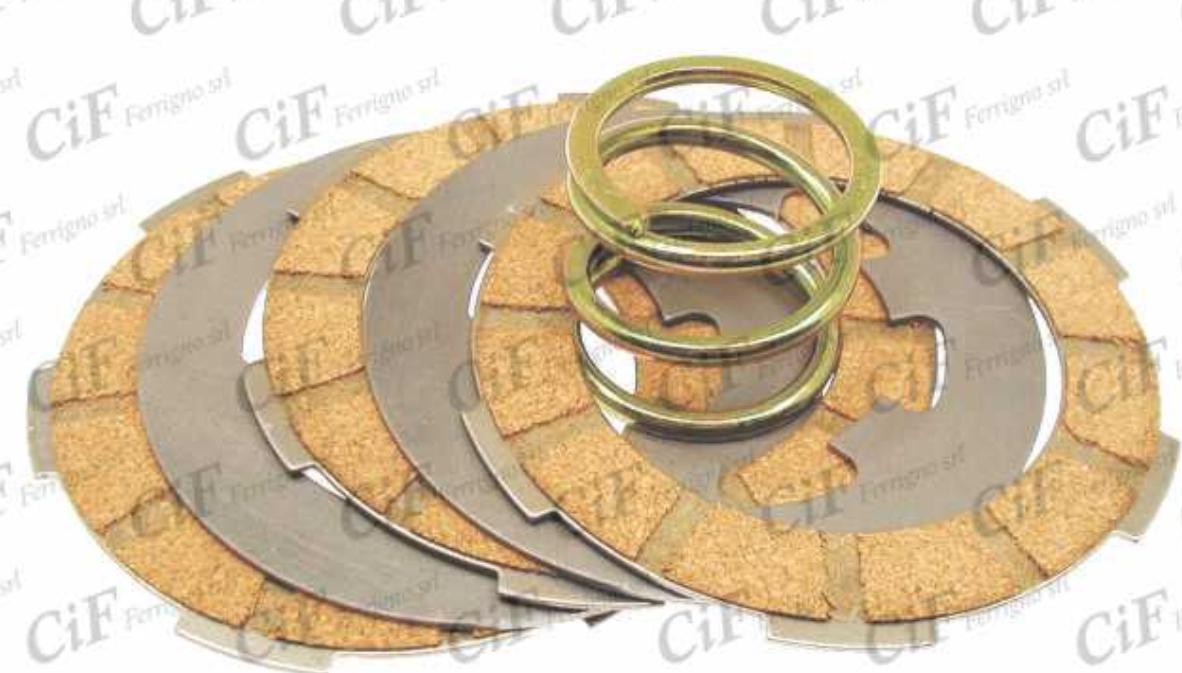 5584-src kit frizione 3 dischi cif vespa 50-125 primavera - et3 - pk 50-125 - pk xl 50-125 - ape 50