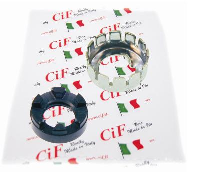 5042-kt kit dado + scodellino sicurezza serraggio frizione vespa px-pe (r.o. 20359 + 22313)