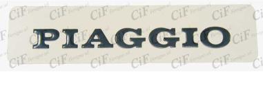 targhetta adesiva in alluminio piaggio per frontale vespa pk 50-80-125 (r.o. 216719) 6102