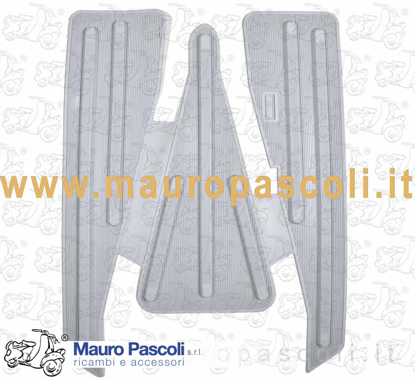 g1505 tappeto grigio vespa 125 1951-54 v30-33t - vm1t - vm2t - 150 1954-55 vl1t-2t