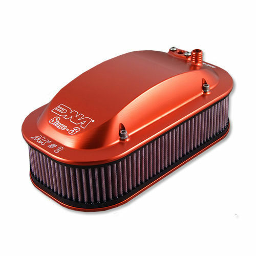 ak-kt9mk2-s3/o-a filtro aria sportivo dna high performance air box kit (stage 3) high profile top cover orange anodized - ktm supermoto r 990