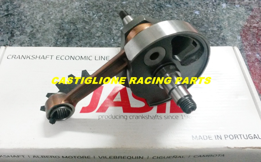 403300175 albero motore jasil piaggio vespa 125 primavera - et3 corsa 51mm, cono 19 standard (r.o. 1232966)