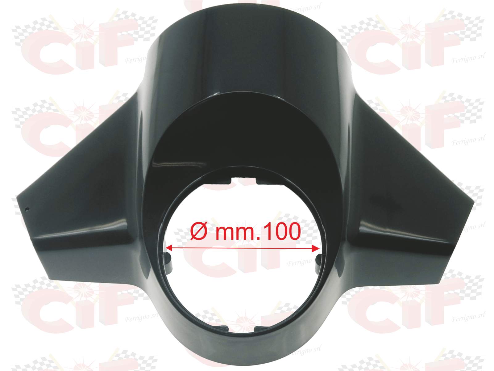 8158 coprimanubrio per piaggio vespa pk xl 50 - 125 (r.o. 226730)