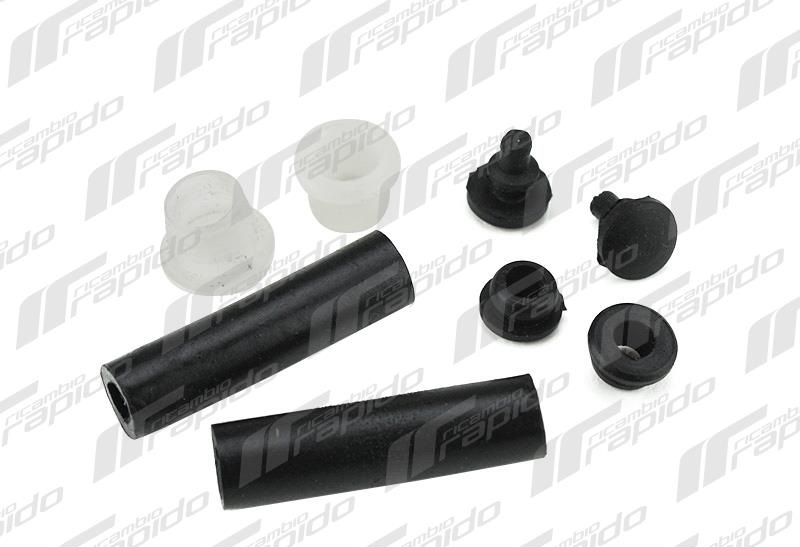 189462048 kit serie gommini + boccolette sportello sportellino cofano laterale piaggio vespa px 125-150-200 - gs - rally