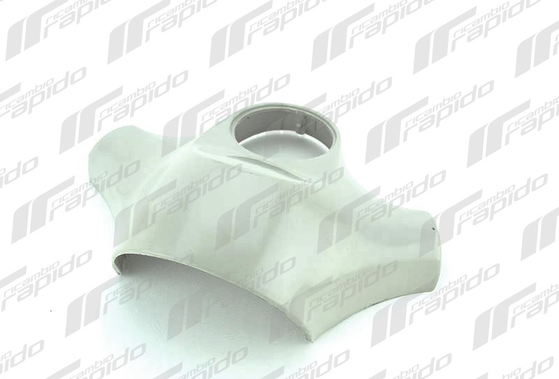 3073 coperchio manubrio per piaggio vespa px 125-150-200 prima serie senza frecce (grezzo da verniciare)