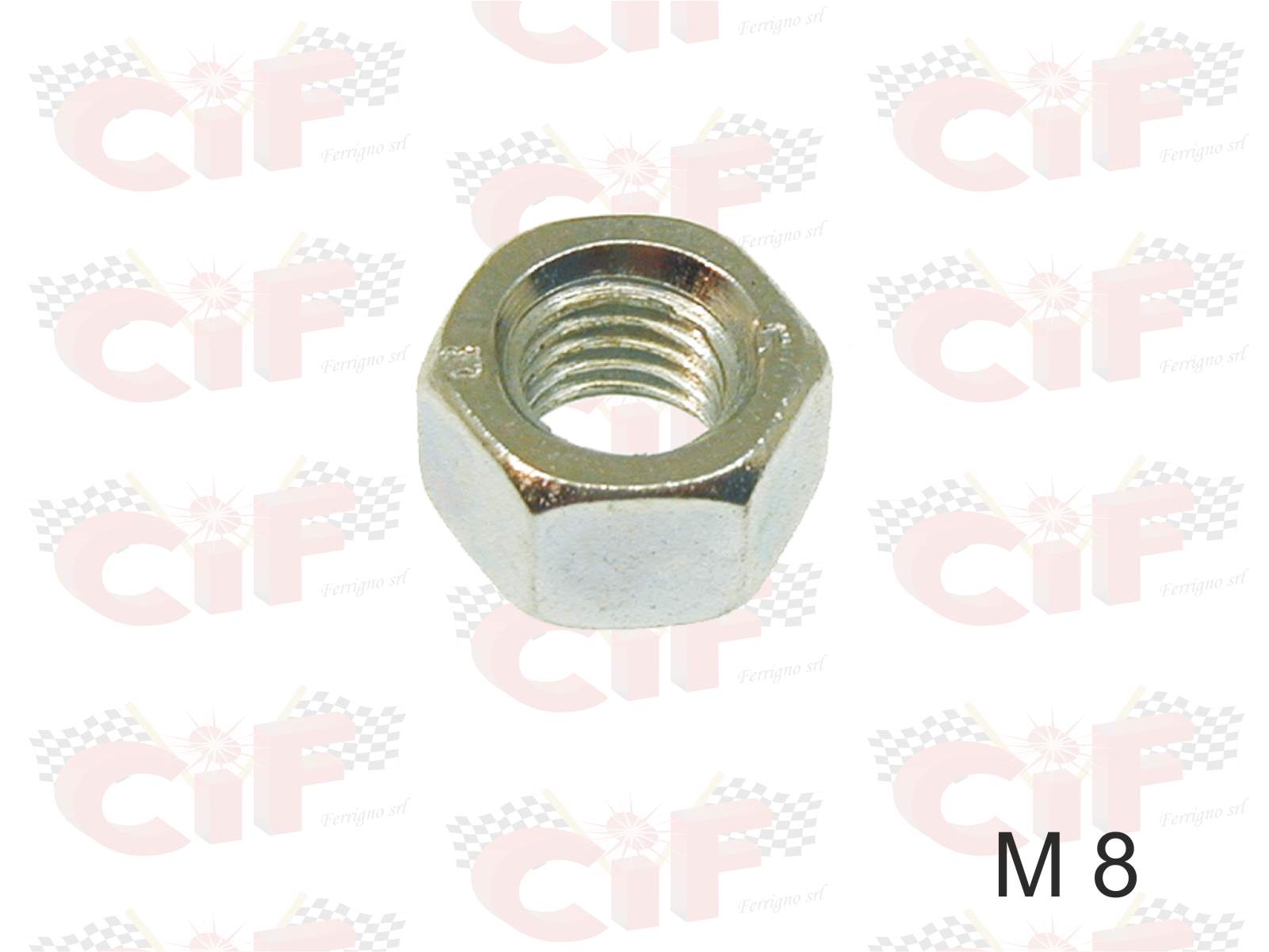 foto DADO M8 CHIAVE 13MM PER CERCHIONE RUOTA CERCHIO VESPA 50 - 125 PRIMAVERA - 125 ET3 - PK - PX - VESPA RALLY 180-200 - 3118