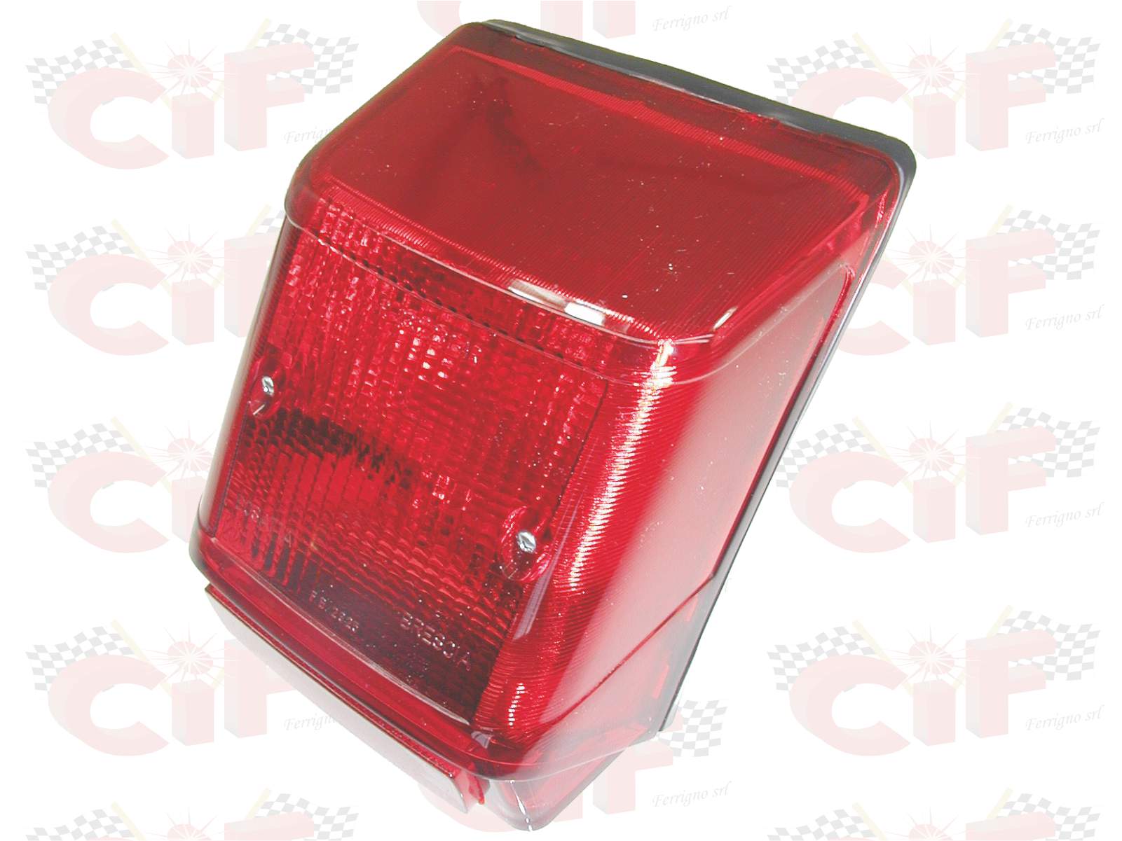 1774 faro posteriore fanale stop completo di guarnizione per piaggio vespa pk 50 xl - rush (r.o. 234225)