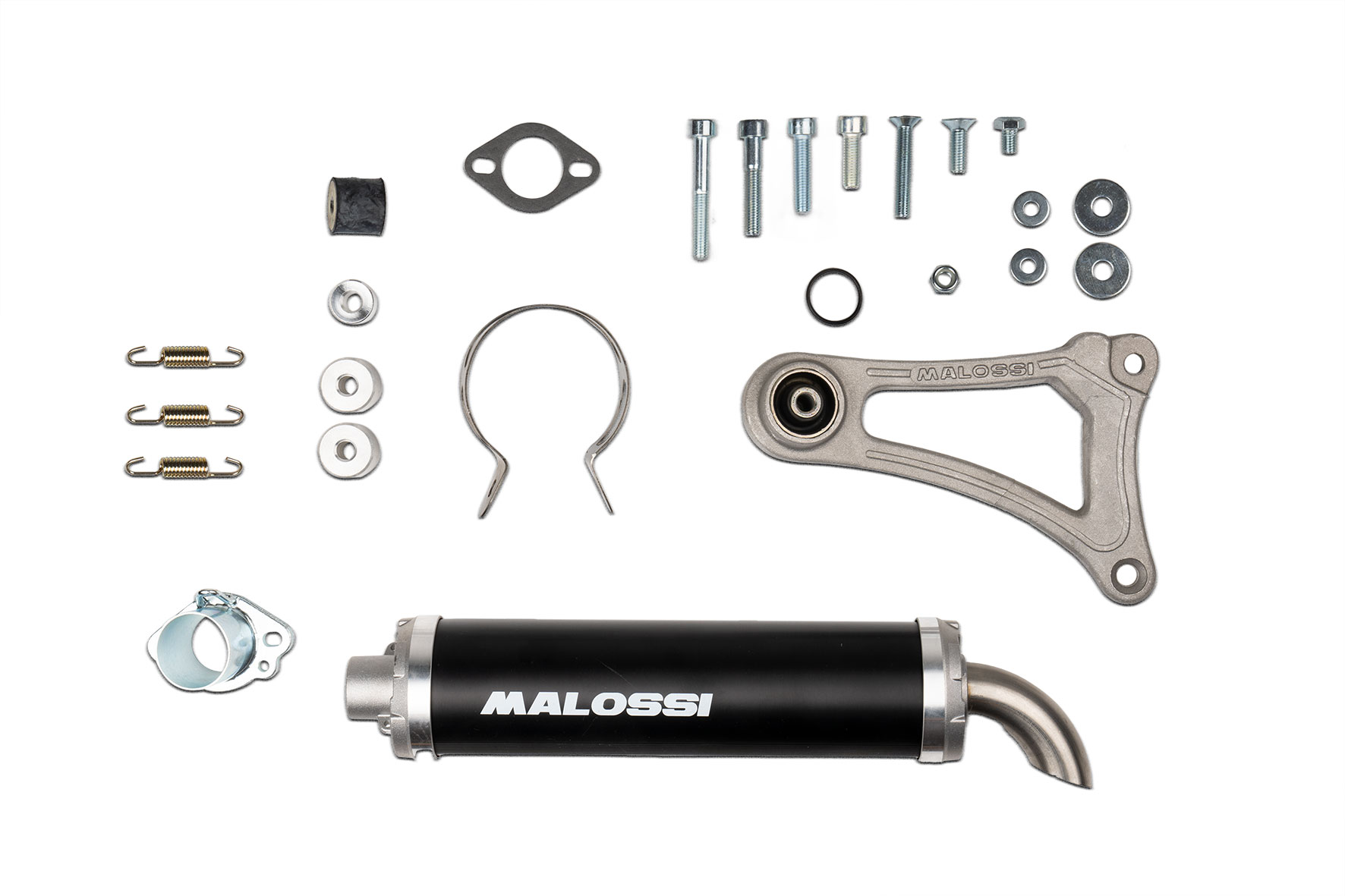 3311498 KIT ADESIVI MALOSSI MHR PVC FONDO ARGENTO - Castiglione Racing Parts