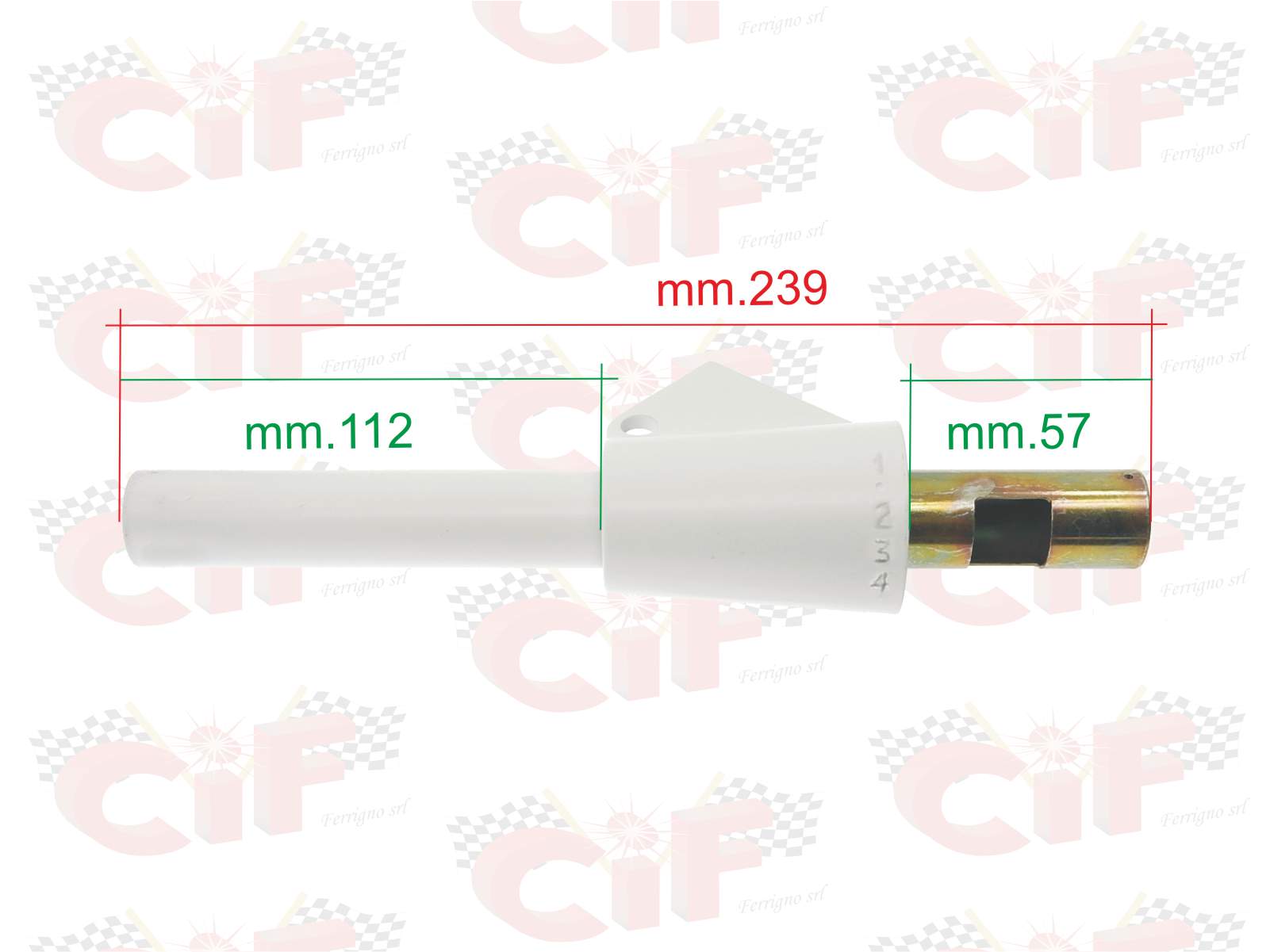 5455 tubo comando cambio piaggio vespa 50-90 ss 4 marce